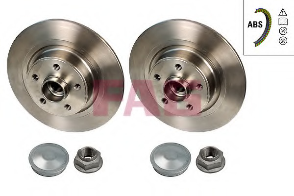 Disc frana 713 5309 60 FAG - Rulment roata / butuc roata Disc frana 713 5309 60 FAG - Rulment roata / butuc roata