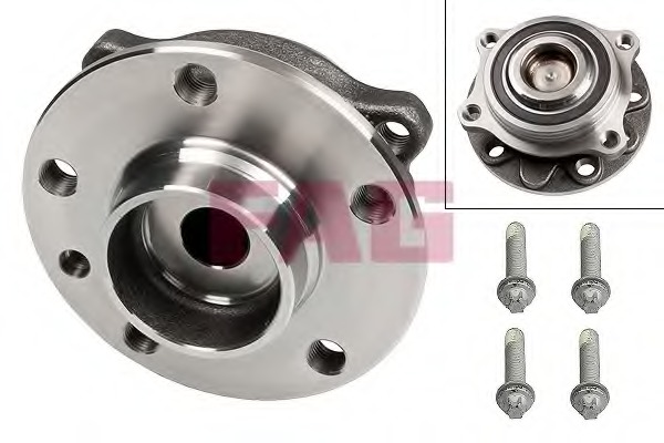 Set rulment roata 713 6063 70 FAG - Rulment roata / butuc roata