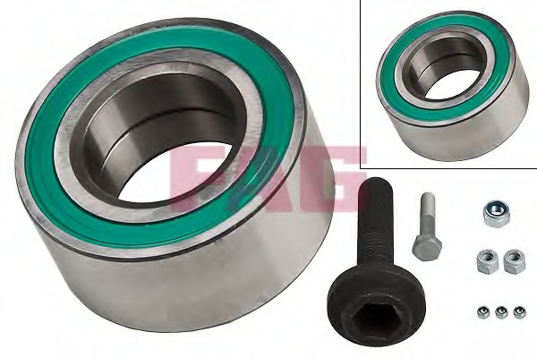 Set rulment roata 713 6100 30 FAG - Rulment roata / butuc roata