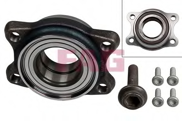 Set rulment roata 713 6107 80 FAG - Rulment roata / butuc roata