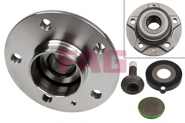 Set rulment roata 713 6108 90 FAG - Rulment roata / butuc roata