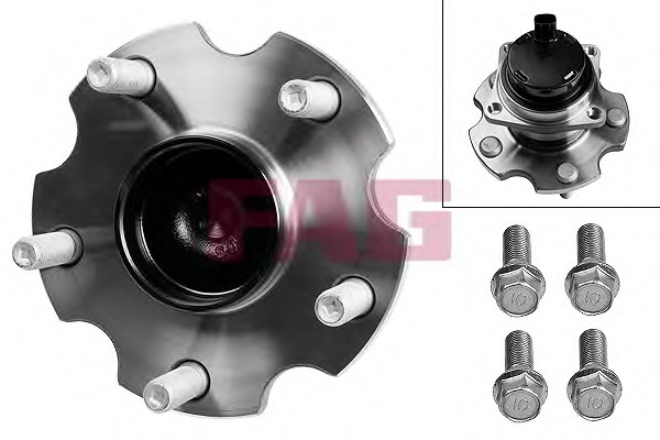 Set rulment roata 713 6188 40 FAG - Rulment roata / butuc roata