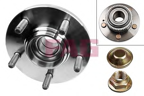 Set rulment roata 713 6266 00 FAG - Rulment roata / butuc roata