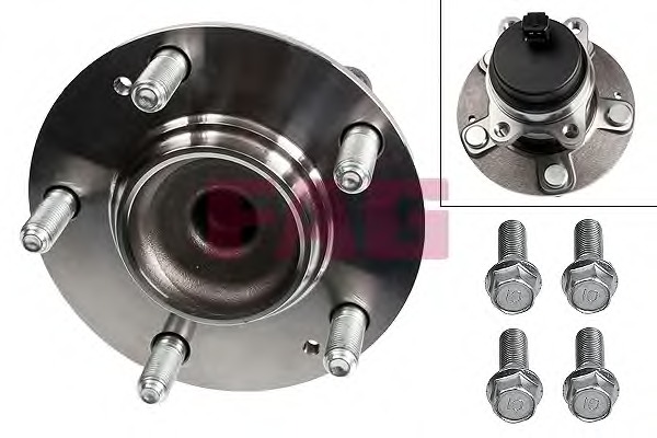 Set rulment roata 713 6267 00 FAG - Rulment roata / butuc roata