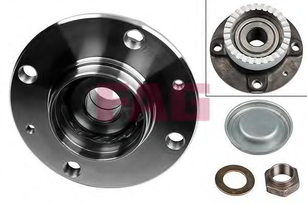 Set rulment roata 713 6403 60 FAG - Rulment roata / butuc roata Set rulment roata 713 6403 60 FAG - Rulment roata / butuc roata