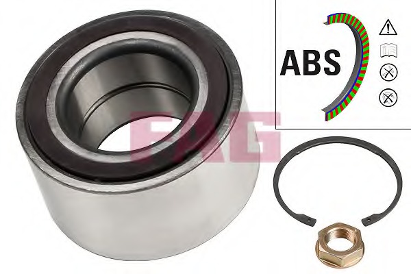 Set rulment roata 713 6405 00 FAG - Rulment roata / butuc roata Set rulment roata 713 6405 00 FAG - Rulment roata / butuc roata