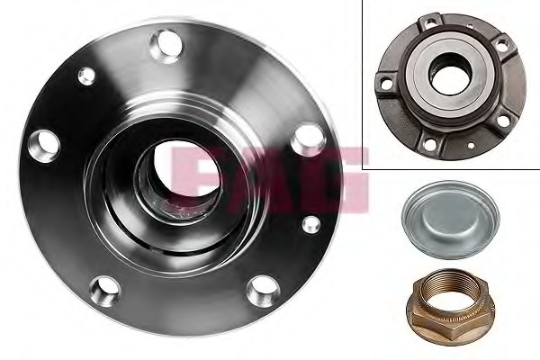 Set rulment roata 713 6405 10 FAG - Rulment roata / butuc roata Set rulment roata 713 6405 10 FAG - Rulment roata / butuc roata