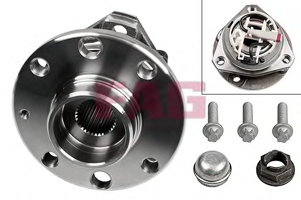 Set rulment roata 713 6443 10 FAG - Rulment roata / butuc roata Set rulment roata 713 6443 10 FAG - Rulment roata / butuc roata