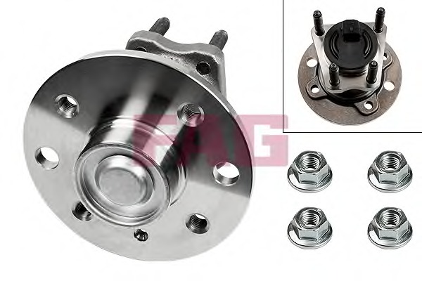 Set rulment roata 713 6443 40 FAG - Rulment roata / butuc roata Set rulment roata 713 6443 40 FAG - Rulment roata / butuc roata