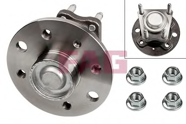 Set rulment roata 713 6445 50 FAG - Rulment roata Set rulment roata 713 6445 50 FAG - Rulment roata