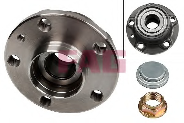 Set rulment roata 713 6505 30 FAG - Rulment roata / butuc roata Set rulment roata 713 6505 30 FAG - Rulment roata / butuc roata