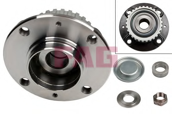 Set rulment roata 713 6505 40 FAG - Rulment roata / butuc roata Set rulment roata 713 6505 40 FAG - Rulment roata / butuc roata