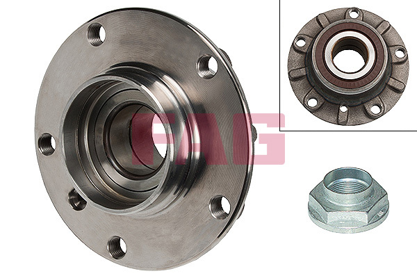 Set rulment roata 713 6671 90 FAG - Rulment roata / butuc roata