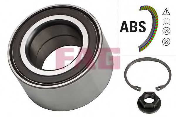 Set rulment roata 713 6781 00 FAG - Rulment roata / butuc roata