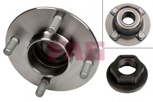 Set rulment roata 713 6783 40 FAG - Rulment roata / butuc roata