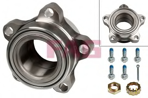 Set rulment roata 713 6786 50 FAG - Rulment roata / butuc roata