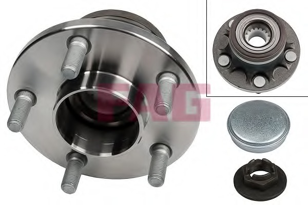 Set rulment roata 713 6788 90 FAG - Rulment roata / butuc roata Set rulment roata 713 6788 90 FAG - Rulment roata / butuc roata