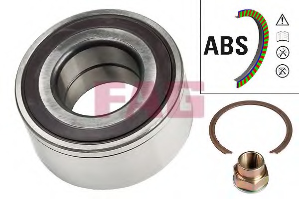 Set rulment roata 713 6907 50 FAG - Rulment roata / butuc roata