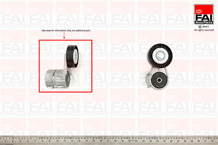 Brat tensionare, curea trapezoidala T1008 FAI AutoParts - Brat tensionare
