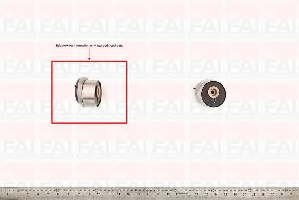 rola intinzator,curea distributie T1162 FAI AutoParts - Rola intinzatoare rola intinzator,curea distributie T1162 FAI AutoParts - Rola intinzatoare