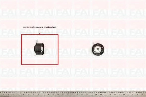 rola intinzator,curea distributie T1168 FAI AutoParts - Rola intinzatoare rola intinzator,curea distributie T1168 FAI AutoParts - Rola intinzatoare