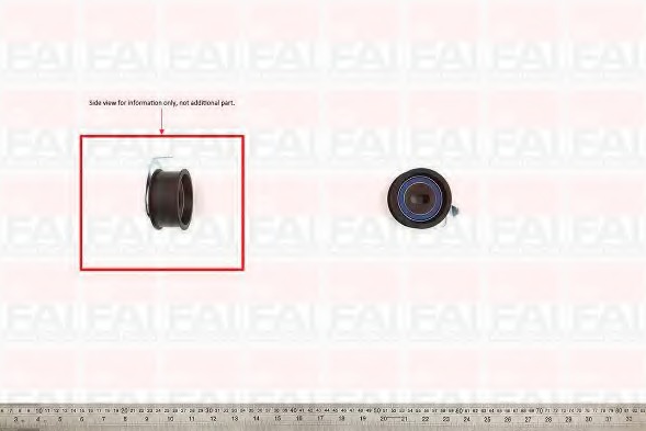 rola intinzator,curea distributie T9254 FAI AutoParts - Rola intinzatoare rola intinzator,curea distributie T9254 FAI AutoParts - Rola intinzatoare