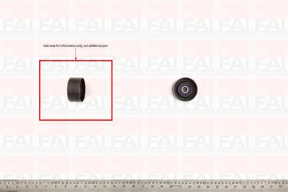 Rola ghidare/conducere, curea distributie T9255 FAI AutoParts - Kit distributie / curea distributie