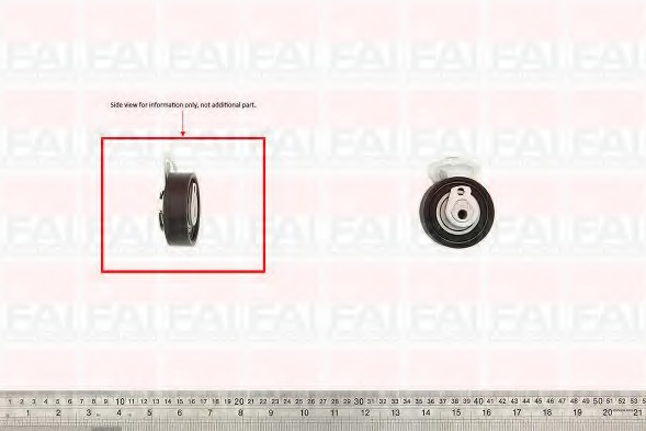 rola intinzator,curea distributie T9357 FAI AutoParts - Rola intinzatoare rola intinzator,curea distributie T9357 FAI AutoParts - Rola intinzatoare