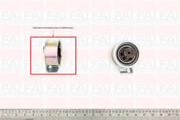 rola intinzator,curea distributie T9361 FAI AutoParts - Kit distributie / curea distributie