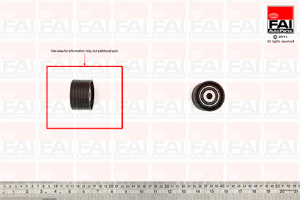 Rola ghidare/conducere, curea distributie T9370 FAI AutoParts - Control distributie Rola ghidare/conducere, curea distributie T9370 FAI AutoParts - Control distributie