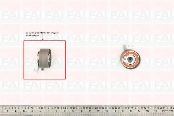 rola intinzator,curea distributie T9500 FAI AutoParts - Rola intinzatoare