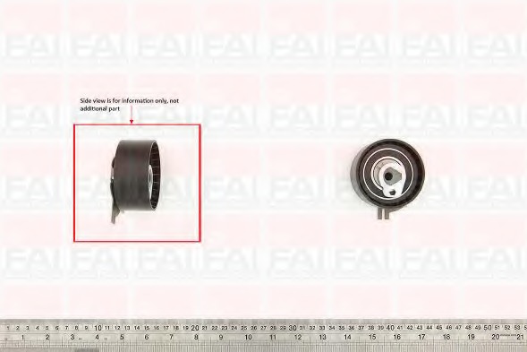 rola intinzator,curea distributie T9502 FAI AutoParts - Rola intinzatoare