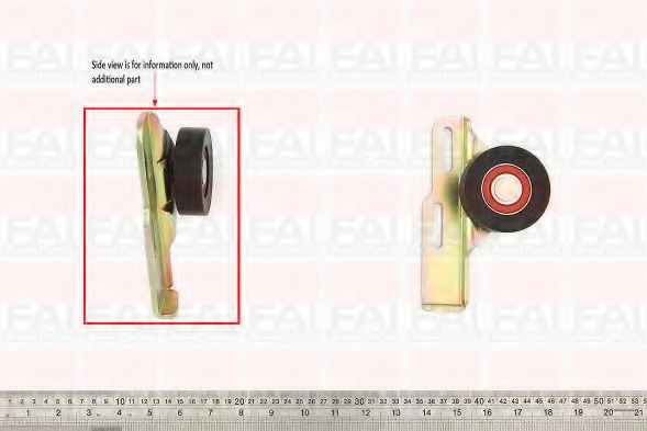 rola intinzator,curea transmisie T9589 FAI AutoParts - Rola intinzatoare rola intinzator,curea transmisie T9589 FAI AutoParts - Rola intinzatoare