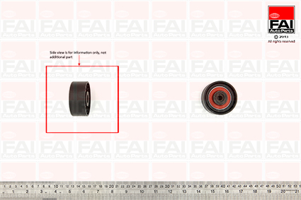 Rola ghidare/conducere, curea transmisie T9594 FAI AutoParts - Transmisie - kit accesorii
