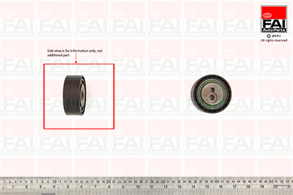 rola intinzator,curea transmisie T9604 FAI AutoParts - Transmisie - kit accesorii rola intinzator,curea transmisie T9604 FAI AutoParts - Transmisie - kit accesorii
