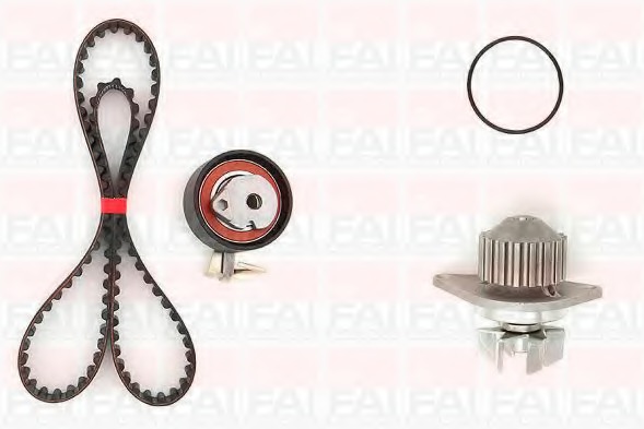 Set pompa apa + curea dintata TBK145-6344 FAI AutoParts - Pompa apa/ garnitura Set pompa apa + curea dintata TBK145-6344 FAI AutoParts - Pompa apa/ garnitura