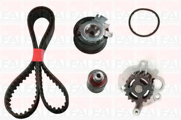 Set pompa apa + curea dintata TBK345-6306 FAI AutoParts - Kit distributie / curea distributie