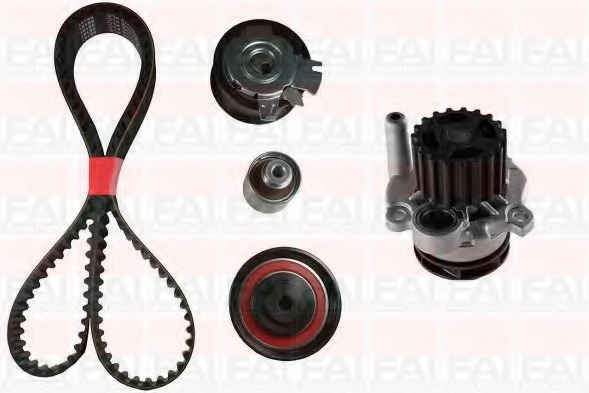 Set pompa apa + curea dintata TBK455-6335 FAI AutoParts - Pompa apa/ garnitura Set pompa apa + curea dintata TBK455-6335 FAI AutoParts - Pompa apa/ garnitura