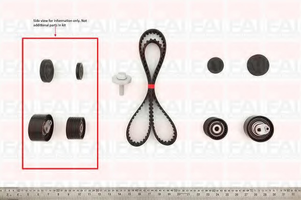 Set curea de distributie TBK460 FAI AutoParts - Control distributie Set curea de distributie TBK460 FAI AutoParts - Control distributie