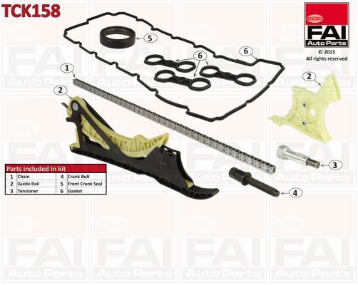 chit lant de distributie TCK158 FAI AutoParts - Control distributie chit lant de distributie TCK158 FAI AutoParts - Control distributie