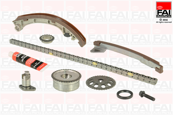 chit lant de distributie TCK59VVT FAI AutoParts - Lant de distributie /- intinzator /- de ghidare