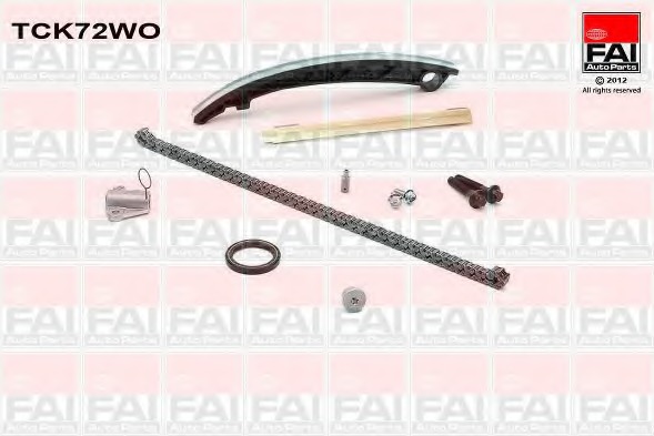 chit lant de distributie TCK72WO FAI AutoParts - Lant de distributie /- intinzator /- de ghidare