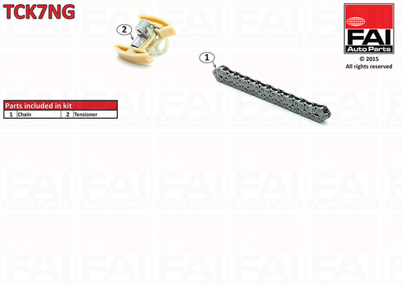 chit lant de distributie TCK7NG FAI AutoParts - Lant de distributie /- intinzator /- de ghidare chit lant de distributie TCK7NG FAI AutoParts - Lant de distributie /- intinzator /- de ghidare