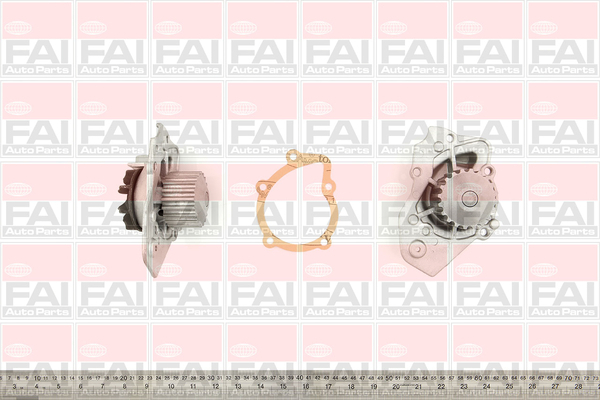 pompa apa WP2884 FAI AutoParts - Pompa apa/ garnitura
