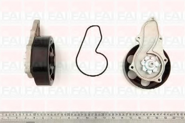 pompa apa WP6271 FAI AutoParts - Pompa apa/ garnitura