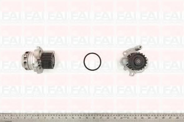 pompa apa WP6307 FAI AutoParts - Pompa apa/ garnitura