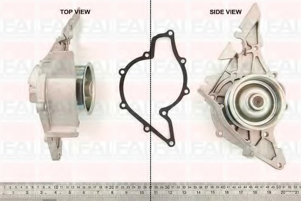 pompa apa WP6308 FAI AutoParts - Pompa apa/ garnitura