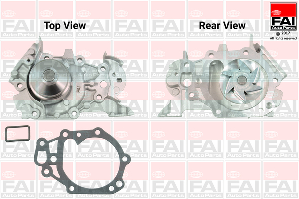pompa apa WP6326 FAI AutoParts - Pompa apa/ garnitura