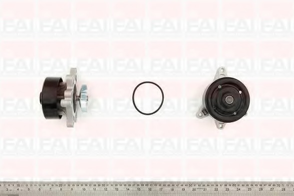 pompa apa WP6390 FAI AutoParts - Pompa apa/ garnitura