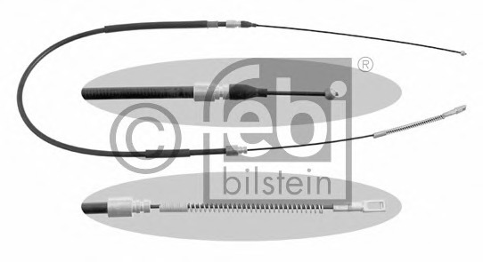 Cablu, frana de parcare 01657 FEBI BILSTEIN - Maneta/ cablu Cablu, frana de parcare 01657 FEBI BILSTEIN - Maneta/ cablu